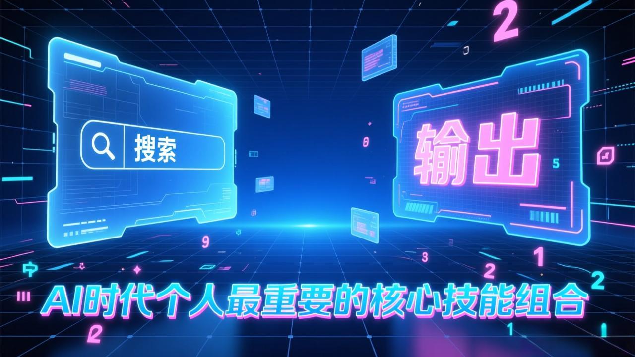 付费文章：AI时代个人最重要的核心技能组合：“输出能力”和“搜索能力”-星云源码网-汇集全网高质量源码及优质教程的资源整合站