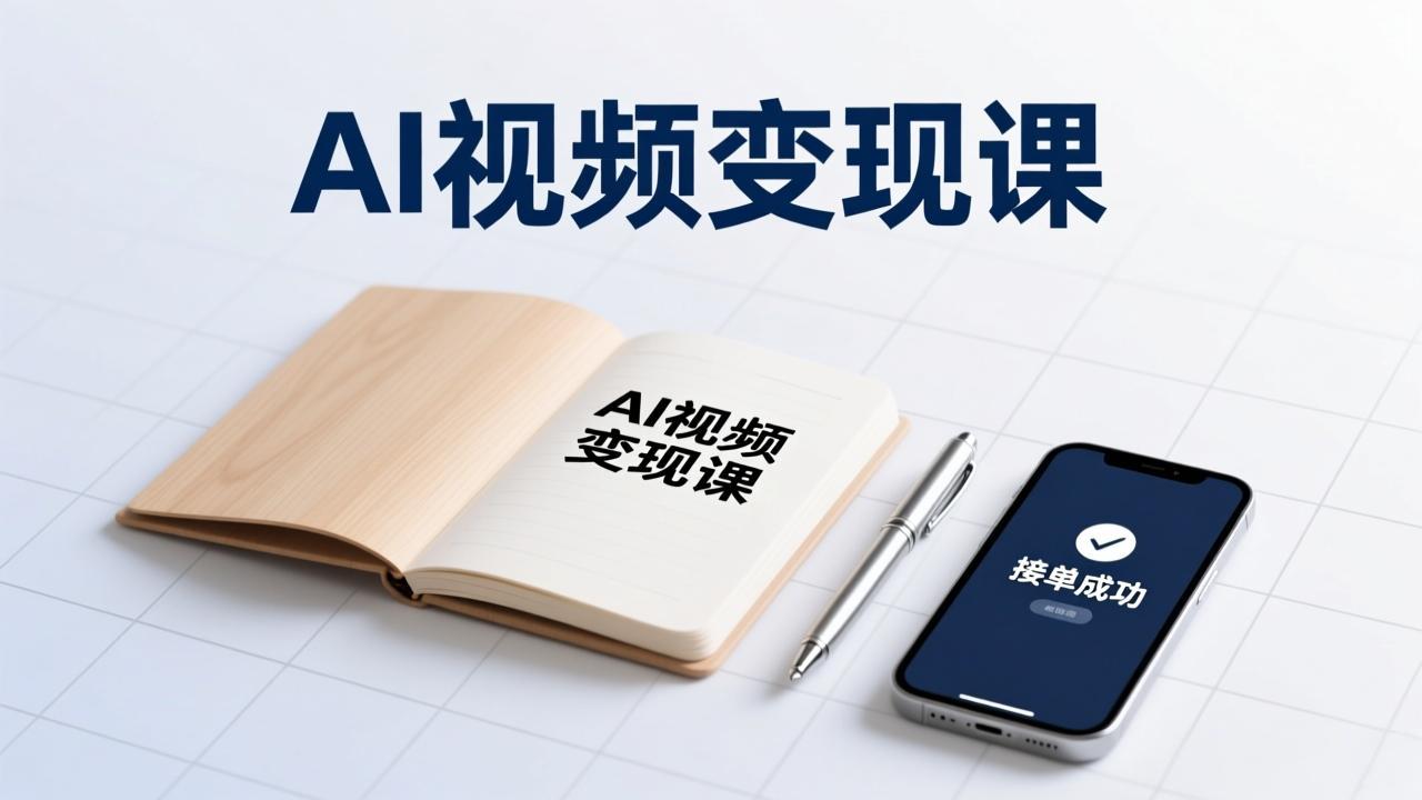 AI视频变现课，学完即可创作短片、接商单，实现副业增收，单项目报价可达千元-星云源码网-汇集全网高质量源码及优质教程的资源整合站