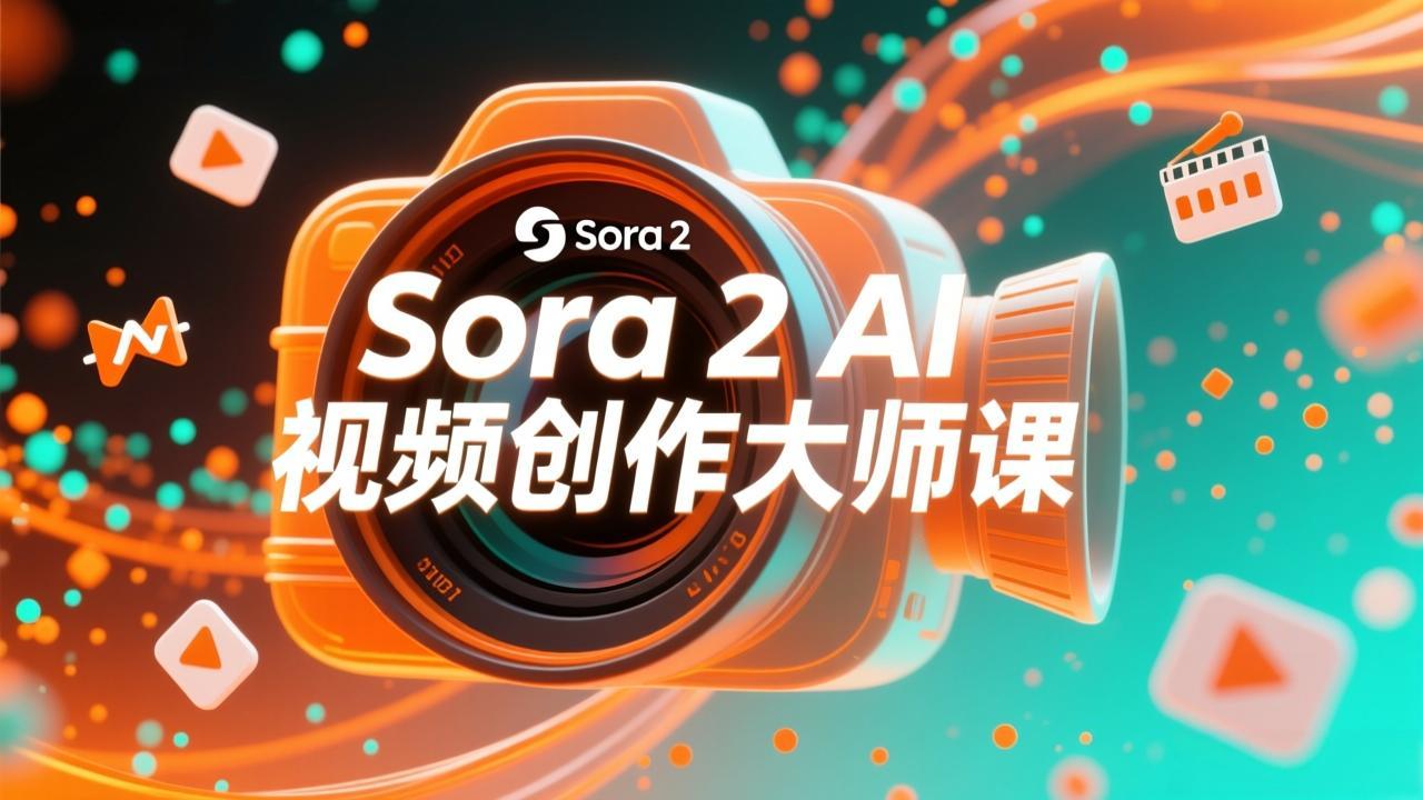 如何利用Sora 2创建流行AI人工智能视频大师班教程：掌握创作全流程，产出百万播放内容-星云源码网-汇集全网高质量源码及优质教程的资源整合站
