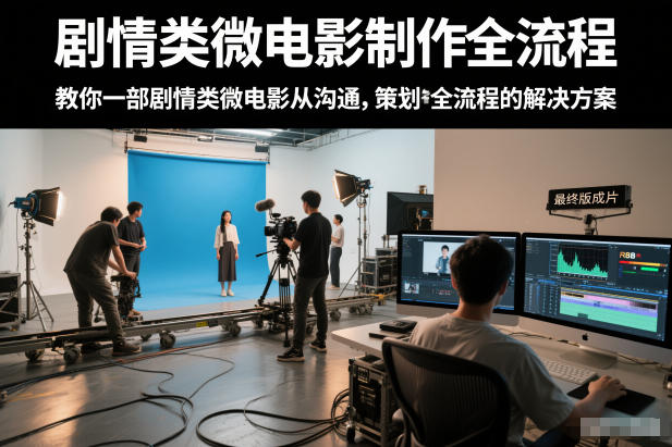 剧情类微电影制作全流程，教你一部剧情类微电影从沟通，策划到拍摄制作全流程的解决方案-星云源码网-汇集全网高质量源码及优质教程的资源整合站