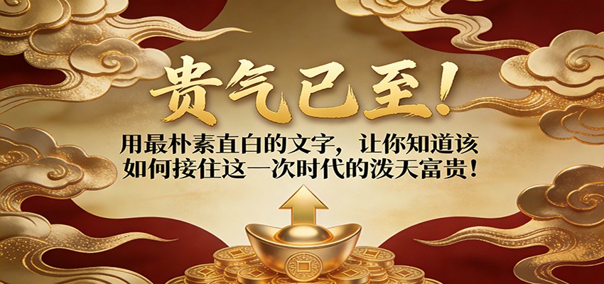 付费文章：贵气已至！用最朴素直白的文字，让你知道该如何接住这一次时代的泼天富贵！-星云源码网-汇集全网高质量源码及优质教程的资源整合站