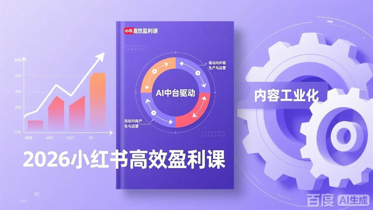 （17291期）2026小红书高效盈利课，流量双引擎+内容工业化+AI中台驱动，构建可复制的千万级营收模型-星云源码网-汇集全网高质量源码及优质教程的资源整合站